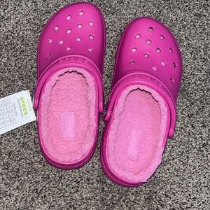 Fuzzy crocs